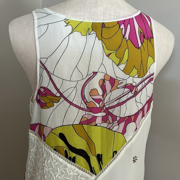 COPY - Leifnotes Asymmetrical Hem Guarri Dress Patchwork  ANTHROPOLOGIE Dress s… - Picture 9 of 16